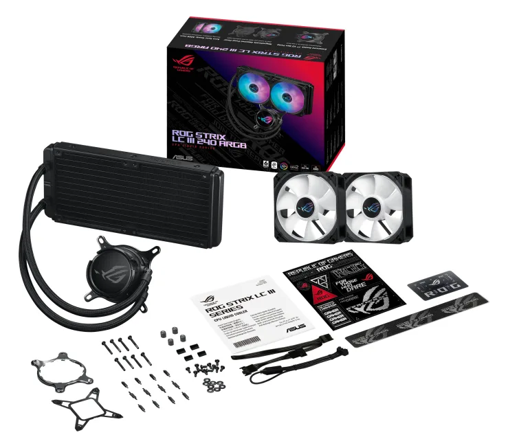ASUS WAK ROG Strix LC III 240 ARGB, Ansicht 2