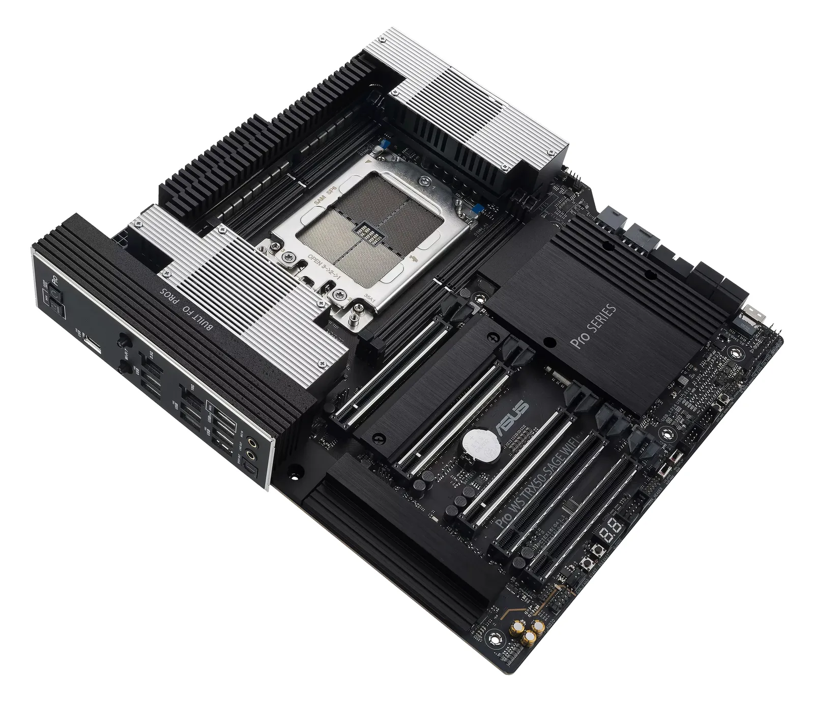 ASUS PRO WS TRX50-SAGE WIFI - Motherboard - SSI CEB - Socket sTR5 - AMD TRX50 Chipsatz - E-ATX, Ansicht 3
