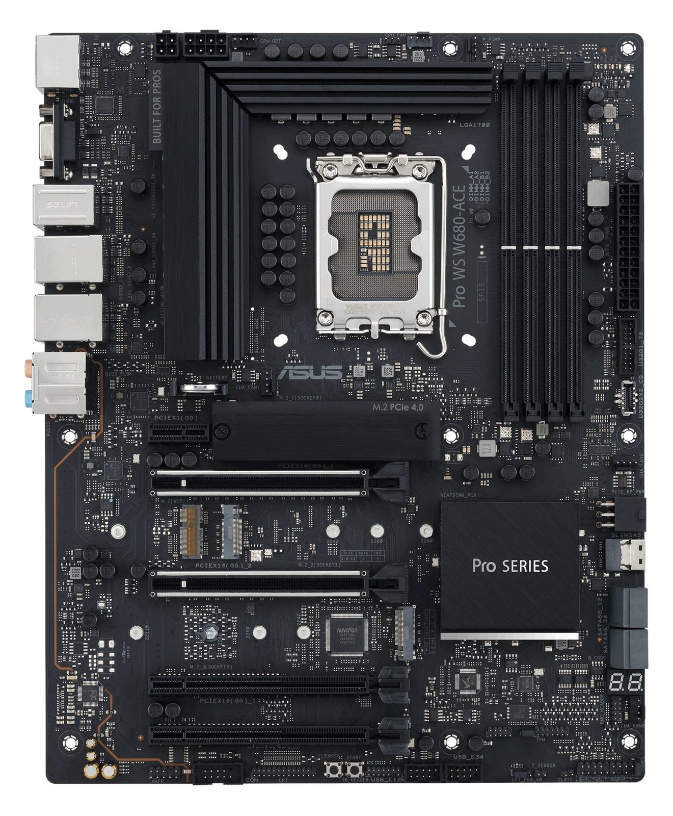 ASUS Pro WS W680-ACE - Motherboard - ATX - LGA1700-Sockel - W680 Chipsatz von LumaTech