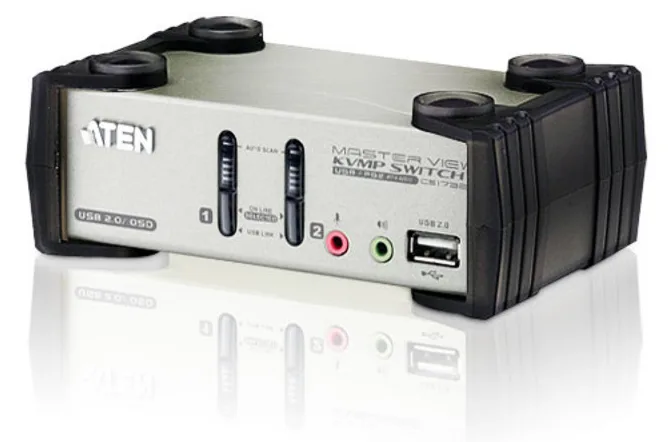 ATEN CS1732B - KVM-/Audio-/USB-Switch - 2 x KVM/Audio/USB, Ansicht 2