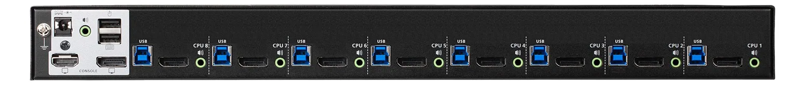 ATEN CS19208 - KVM-/Audio-/USB-Switch - 8 x KVM/Audio/USB, Ansicht 4