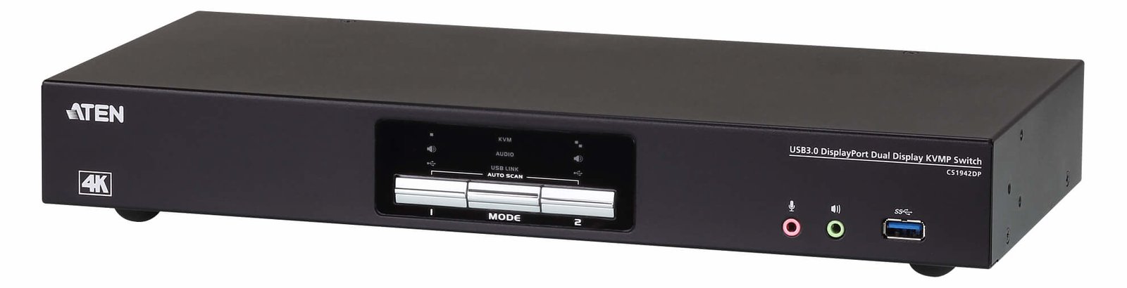 ATEN CS1942DP - KVM-/Audio-/USB-Switch - 2 x KVM/Audio