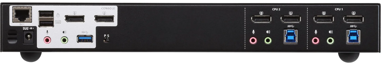 ATEN CS1942DP - KVM-/Audio-/USB-Switch - 2 x KVM/Audio, Ansicht 5