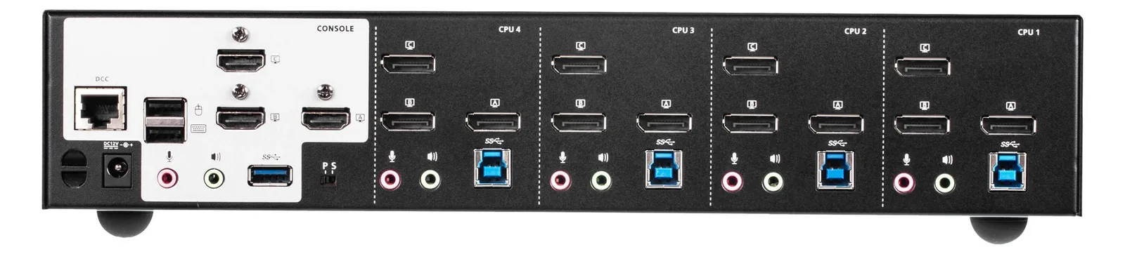 ATEN CS1964 - KVM-/Audio-/USB-Switch - 4 x KVM/Audio, Ansicht 2