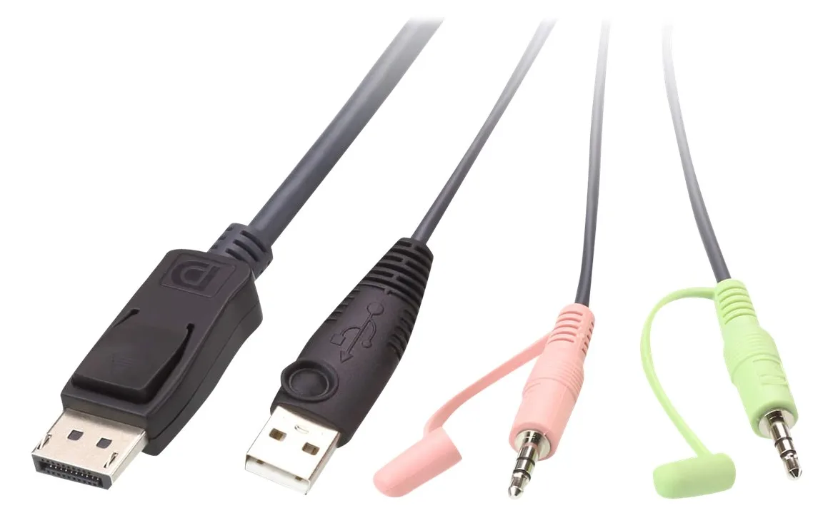 ATEN CS22DP - KVM-/Audio-/USB-Switch - 2 x KVM/Audio/USB, Ansicht 4