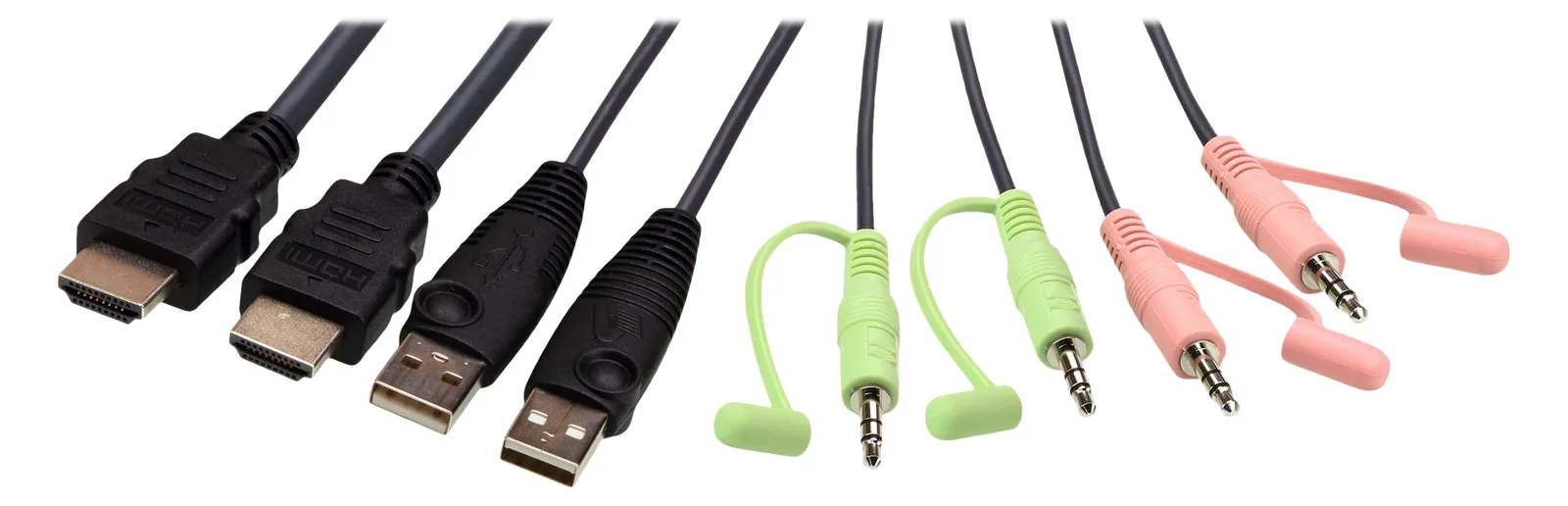 ATEN CS22H - KVM-/Audio-/USB-Switch - 2 x KVM/Audio/USB, Ansicht 2