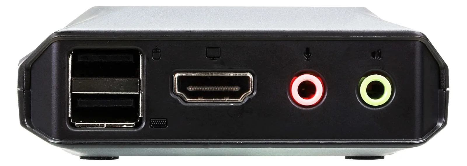 ATEN CS22H - KVM-/Audio-/USB-Switch - 2 x KVM/Audio/USB, Ansicht 3