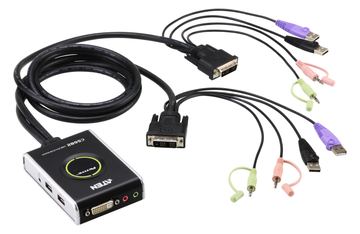 ATEN CS682 - KVM-/Audio-/USB-Switch - 2 x KVM/Audio/USB von LumaTech