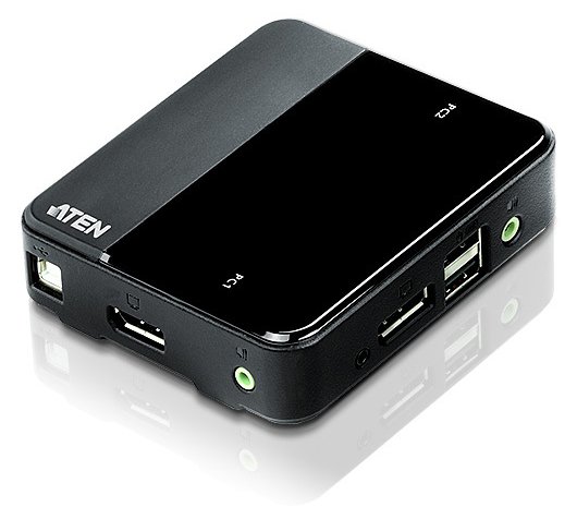 ATEN CS782DP - KVM-/Audio-/USB-Switch - 2 x KVM/Audio/USB