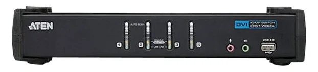 ATEN CubiQ CS1764A - KVM-/Audio-Switch - 4 x KVM/Audio, Ansicht 2
