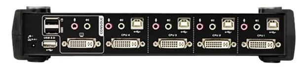 ATEN CubiQ CS1764A - KVM-/Audio-Switch - 4 x KVM/Audio, Ansicht 3