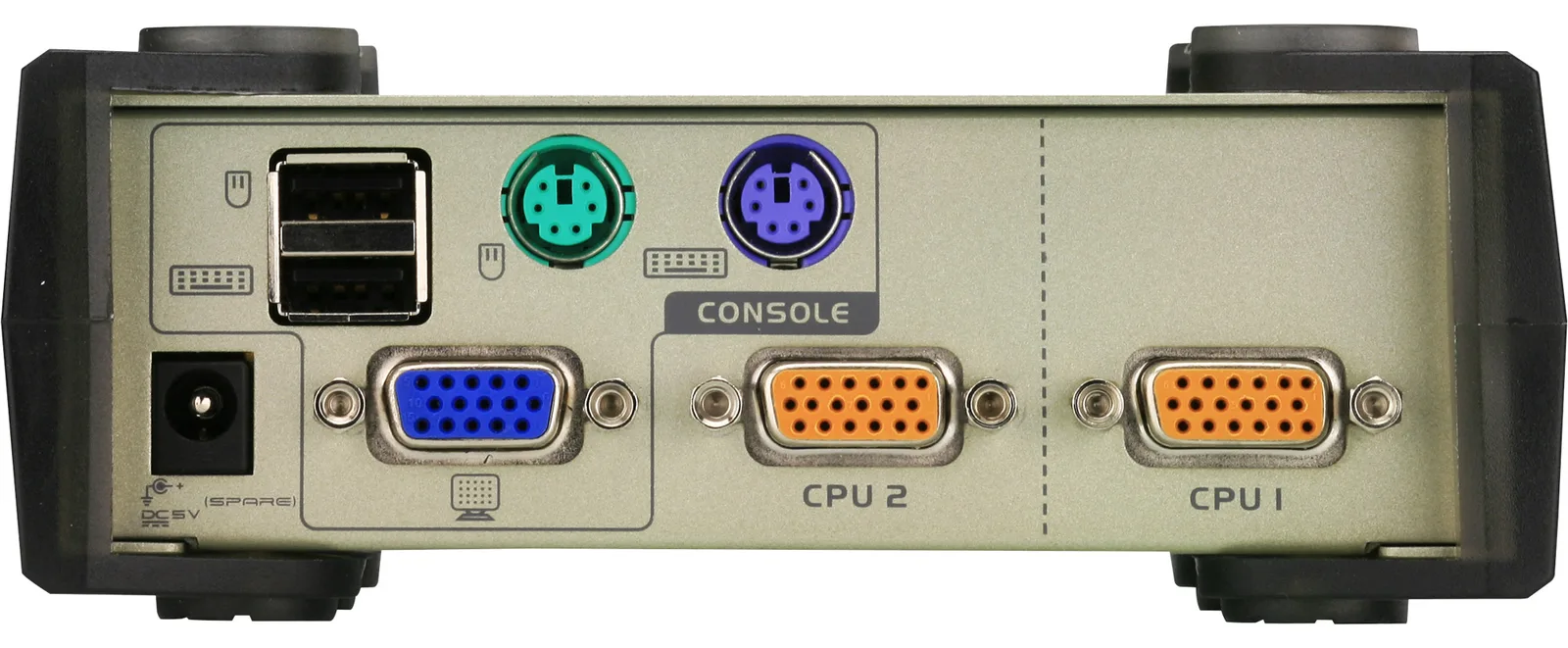 ATEN CubiQ CS82U - KVM-Switch - 2 x KVM port(s), Ansicht 4