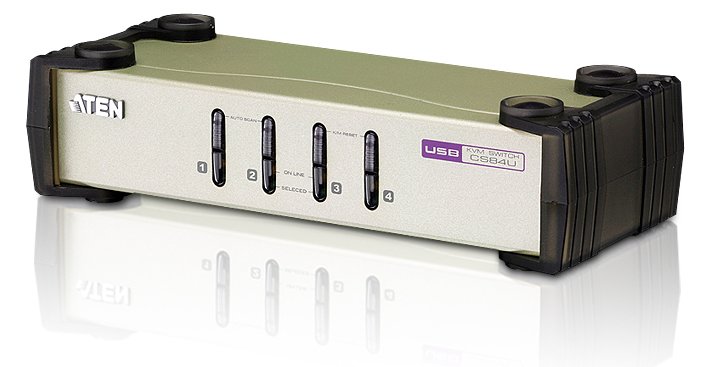 ATEN CubiQ CS84U - KVM-Switch - 4 x KVM port(s) von LumaTech