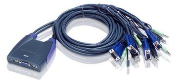 ATEN Petite CS64US - KVM-/Audio-/USB-Switch - 4 x KVM/Audio/USB von LumaTech