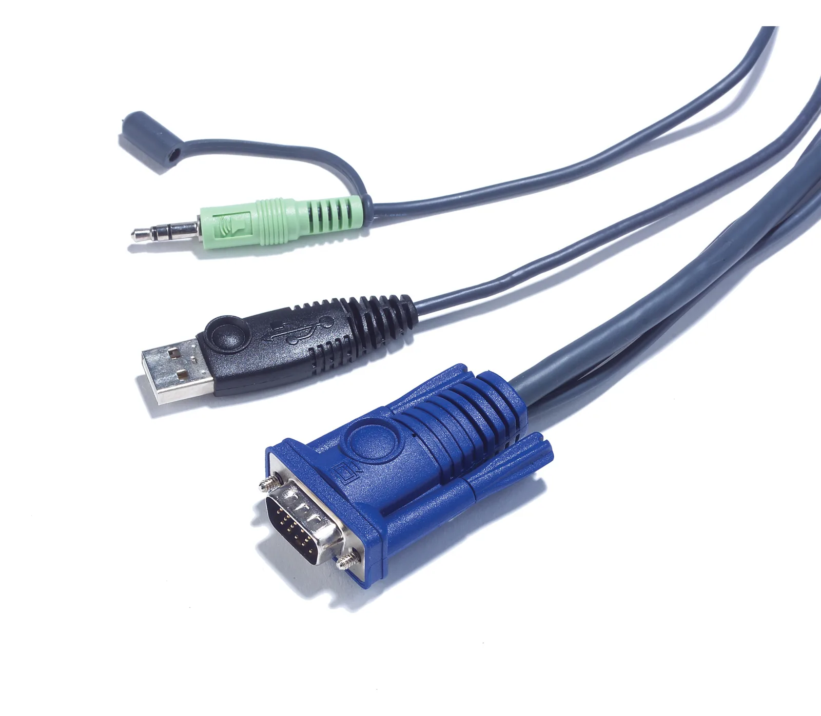 ATEN Petite CS64US - KVM-/Audio-/USB-Switch - 4 x KVM/Audio/USB, Ansicht 3