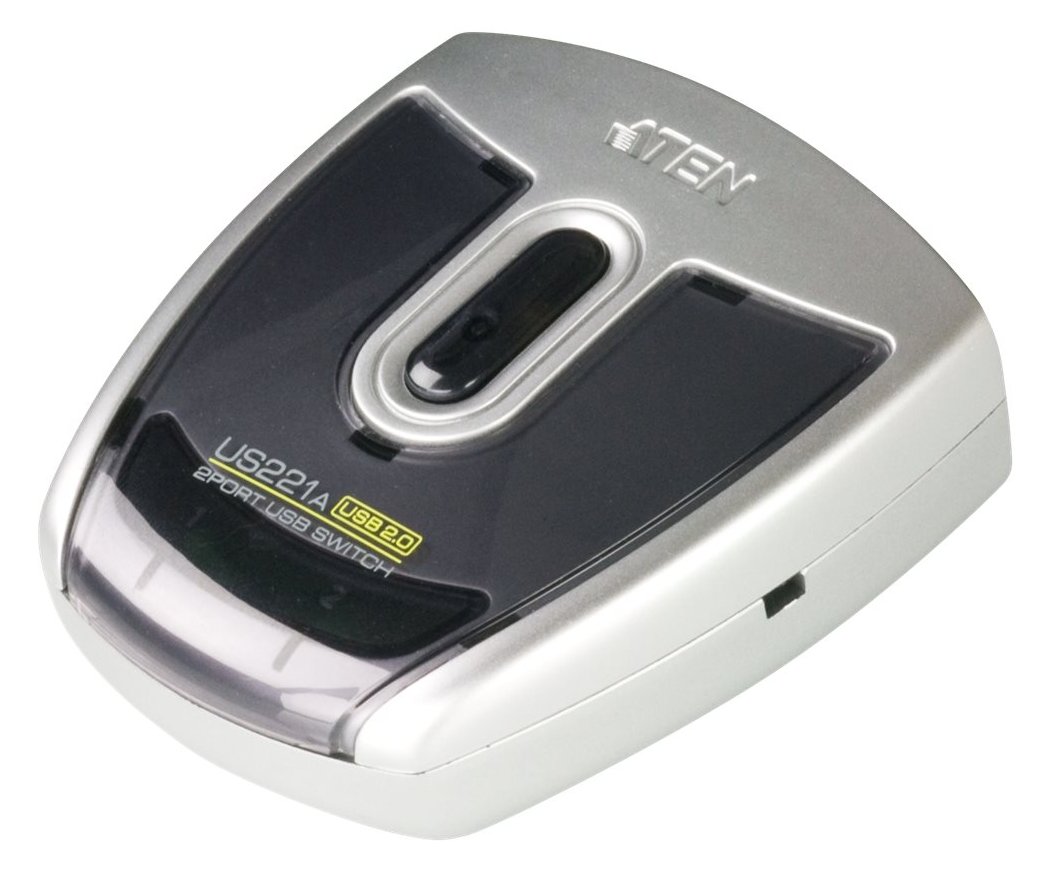 ATEN US221A - USB-Umschalter für die gemeinsame Nutzung von Peripheriegeräten