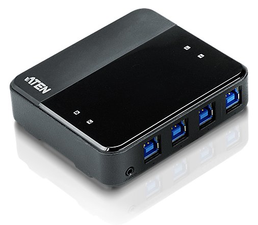 ATEN US434 - USB-Umschalter für die gemeinsame Nutzung von Peripheriegeräten