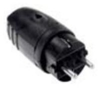 Bachmann DIN 49441 - Netzanschluss - CEE 7/7 (M) von LumaTech