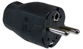 Bachmann H05VV-F 3G - Netzanschluss - geformt - Schwarz, Ansicht 2