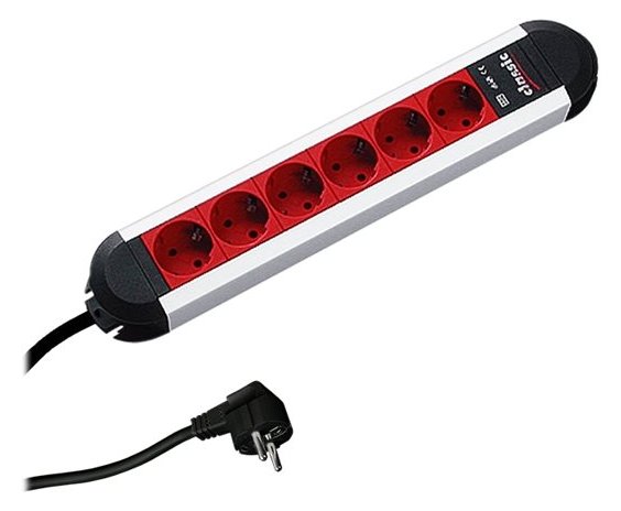 Bachmann PRIMO - Steckdosenleiste - Ausgangsanschlüsse: 6 (8 x Typ F)