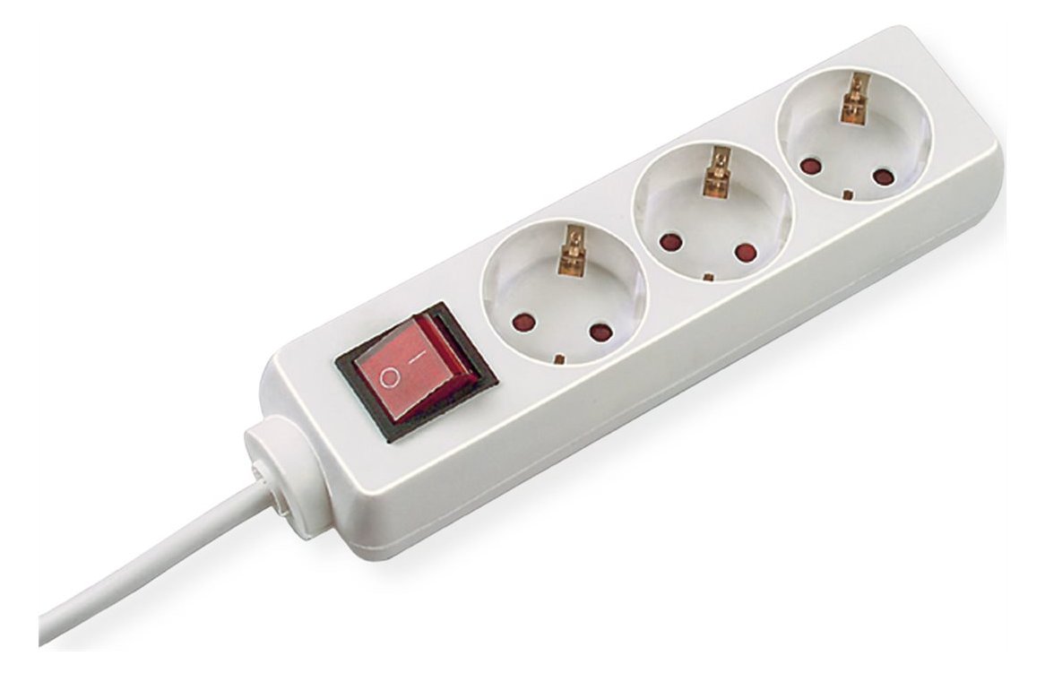 Bachmann SELLY - Steckdosenleiste - 3680 Watt - Ausgangsanschlüsse: 3 (Stromversorgung)