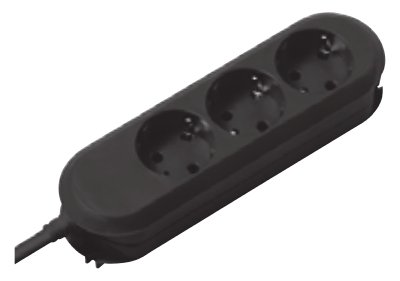 Bachmann SMART - Steckdosenleiste - Ausgangsanschlüsse: 3 (3 x Stromversorgung)