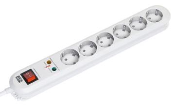 Bachmann SMART - Steckdosenleiste - Wechselstrom 230 V - Ausgangsanschlüsse: 6 (CEE 7/7) von LumaTech