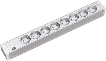 Bachmann Steckdosenleiste (Rack - einbaufähig) - Wechselstrom 230 V - Ausgangsanschlüsse: 8 - 1U - 48.3 cm (19) von LumaTech