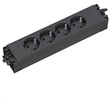 Bachmann Steckdosenleiste STEP BASE 4XCEE7/3 GST18 von LumaTech