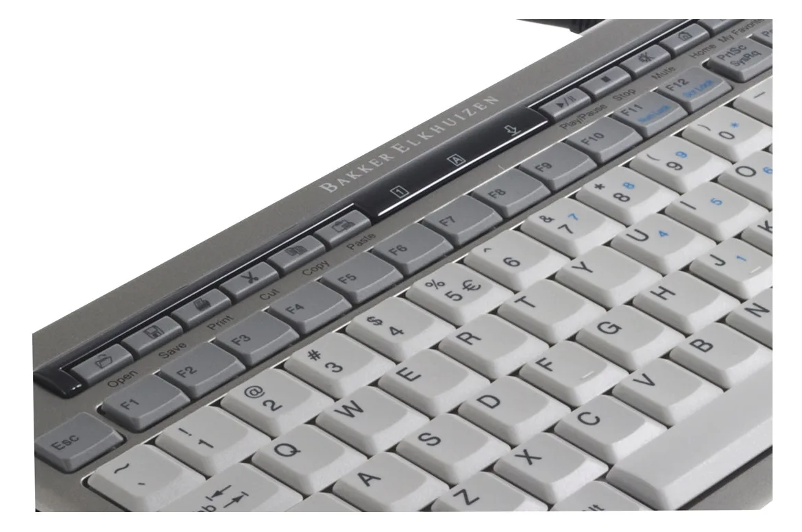 Bakker Elkhuizen S-board 840 - Tastatur - USB - TL: US, QWERTY, Ansicht 4