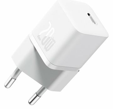 Baseus GaN5 Mini Fast Charger 1C EU Weiß - 20.000 W von LumaTech
