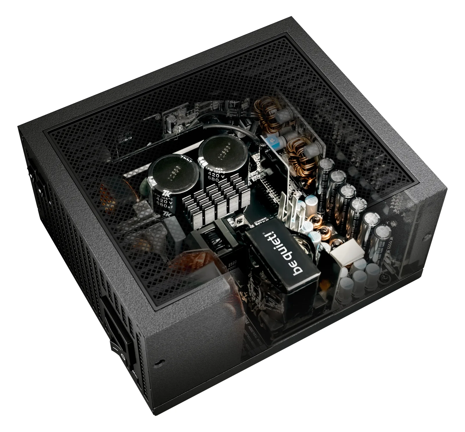 Be Quiet! DARK Power 14 1200W schwarz 2x 12-Pin High Power GPU 4x PCIe Kabelmanagement, Ansicht 2