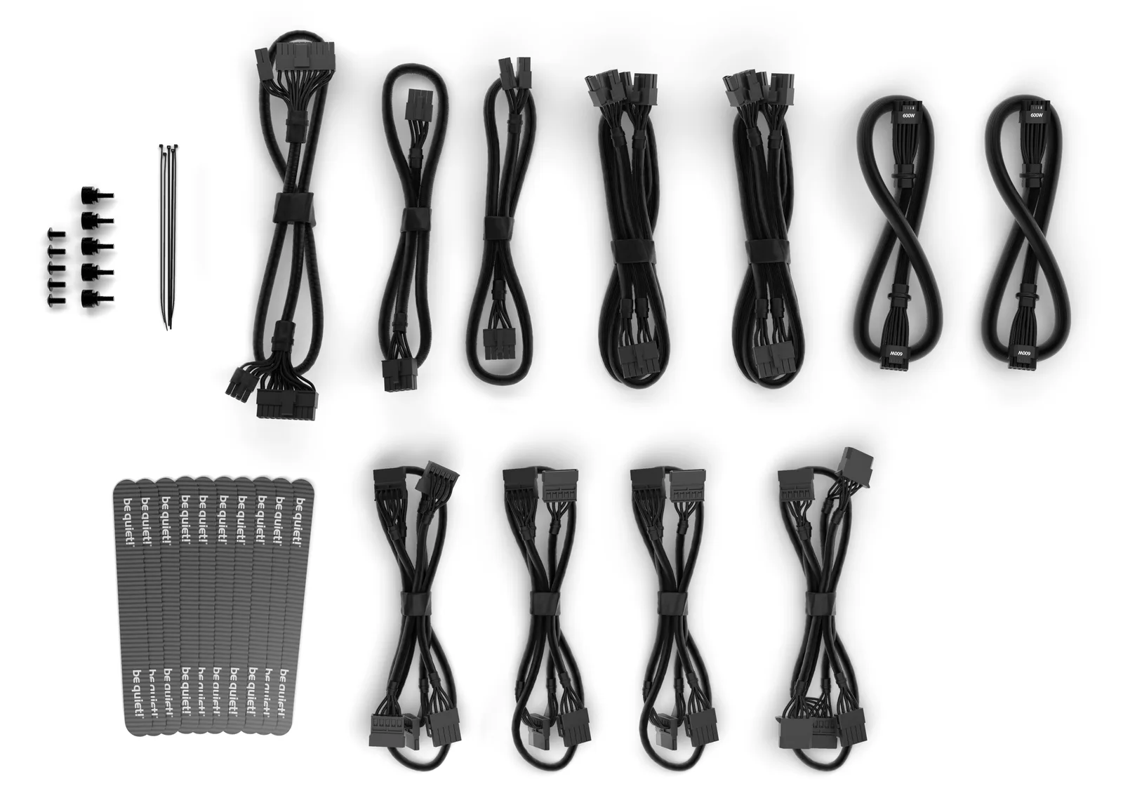 Be Quiet! DARK Power 14 1200W schwarz 2x 12-Pin High Power GPU 4x PCIe Kabelmanagement, Ansicht 4