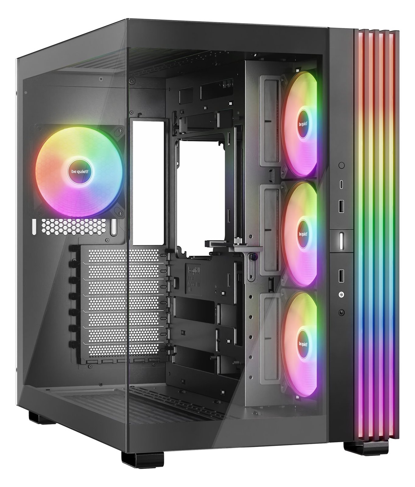 Be Quiet! Light Base 600 LX - Midi-Tower - ATX - Seitenteil mit Fenster (Glas) von LumaTech