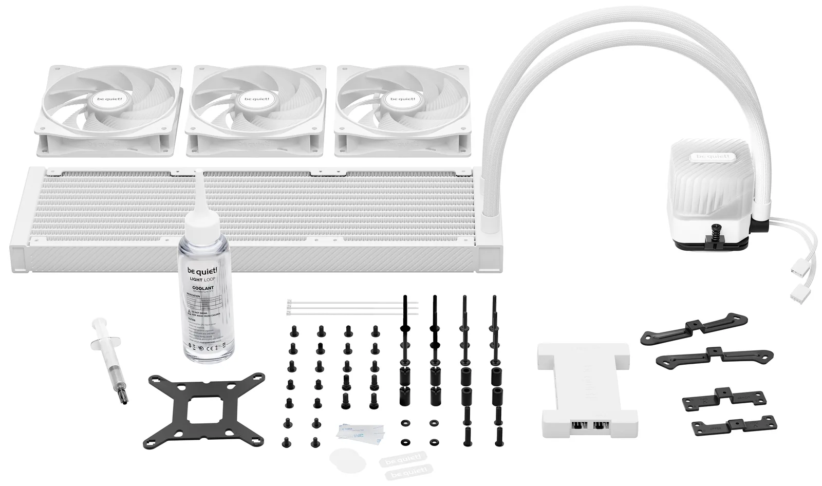 Be Quiet! Light Loop - Prozessor-Flüssigkeitskühlsystem - Kühlergröße: 360 mm - (für: LGA1851, LGA1700, LGA1200,…), Ansicht 2