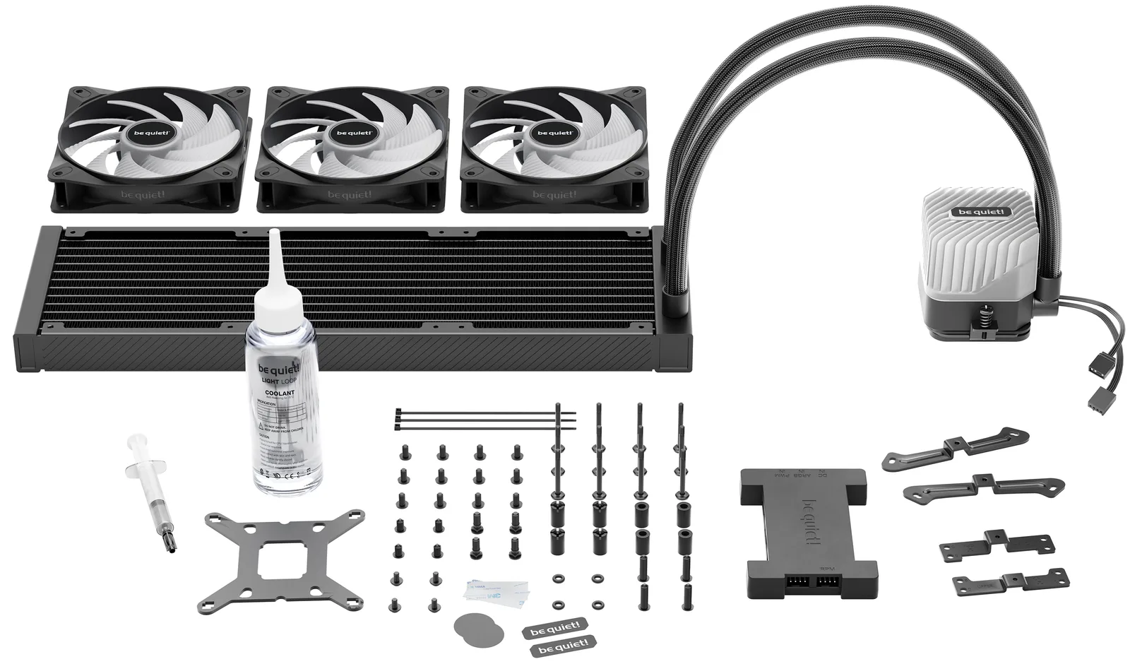Be Quiet! Light Loop - Prozessor-Flüssigkeitskühlsystem - Kühlergröße: 360 mm (für: LGA1150, LGA1151, LGA1155, LGA1851), Ansicht 2