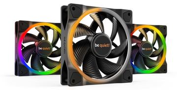 Be Quiet! Light Wings - Gehäuselüfter - PWM - 120 mm - Schwarz (Packung mit 3) von LumaTech
