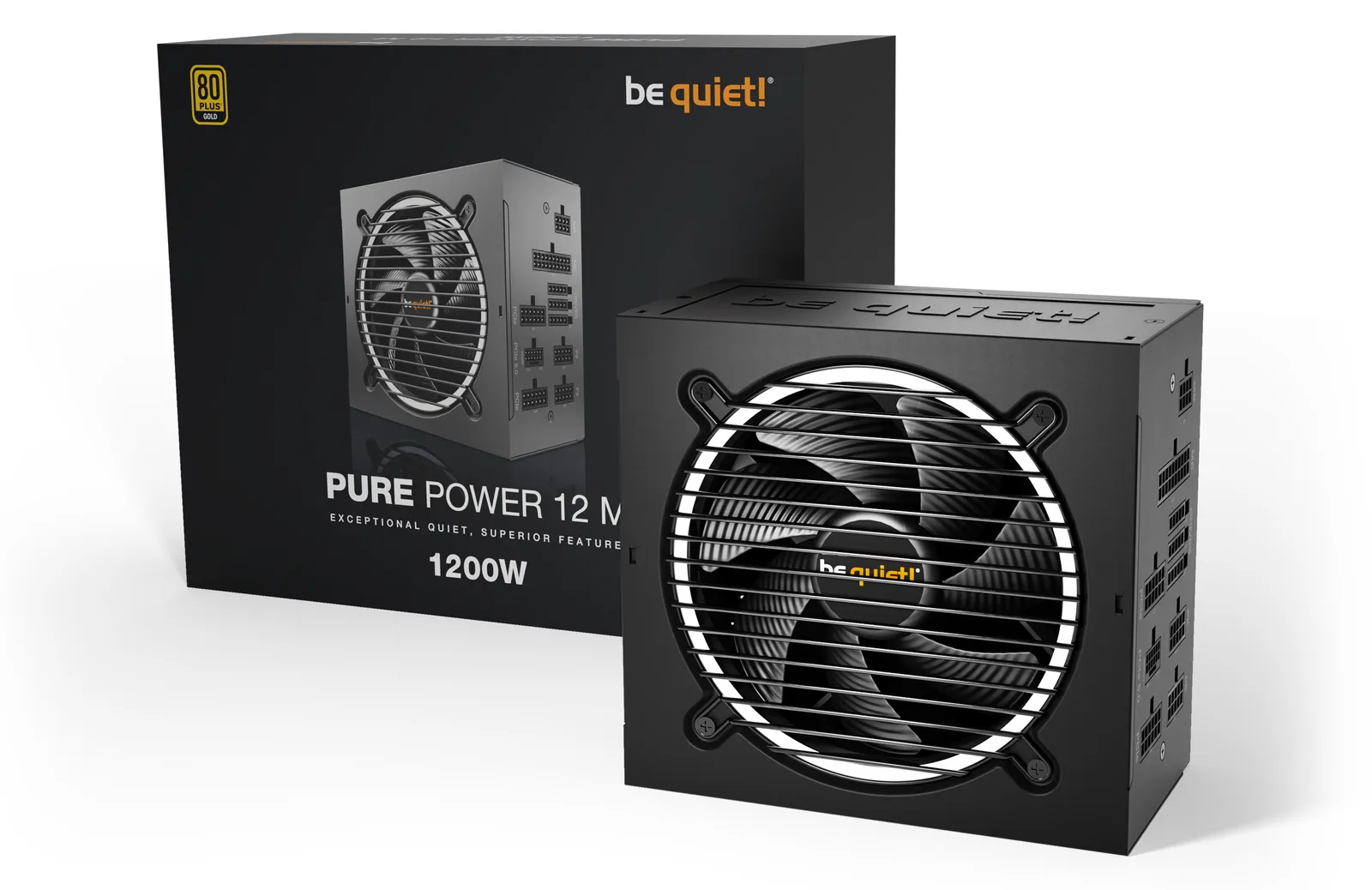 Be Quiet! Netzteil Pure Power 12 M 1200W 80+ Gold - PC-/Server Netzteil - ATX, Ansicht 3