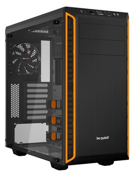 Be Quiet! Pure Base 600 Window - Tower - ATX - ohne Netzteil (ATX / PS/2) - Schwarz-Orange von LumaTech