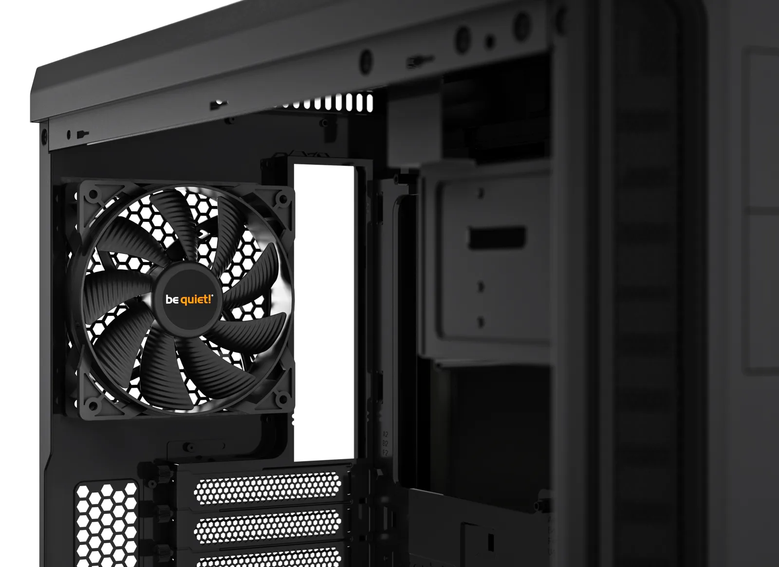 Be Quiet! Pure Base 600 Window - Tower - ATX - ohne Netzteil (ATX / PS/2) - Schwarz, Ansicht 2