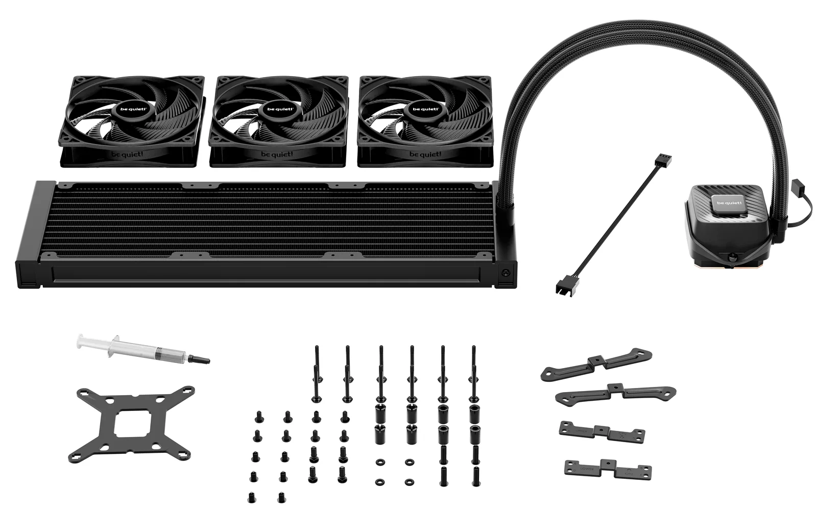 Be Quiet! Pure Loop 3 360mm Wasserkühlung - AMD Sockel AM4 (Ryzen), Ansicht 2