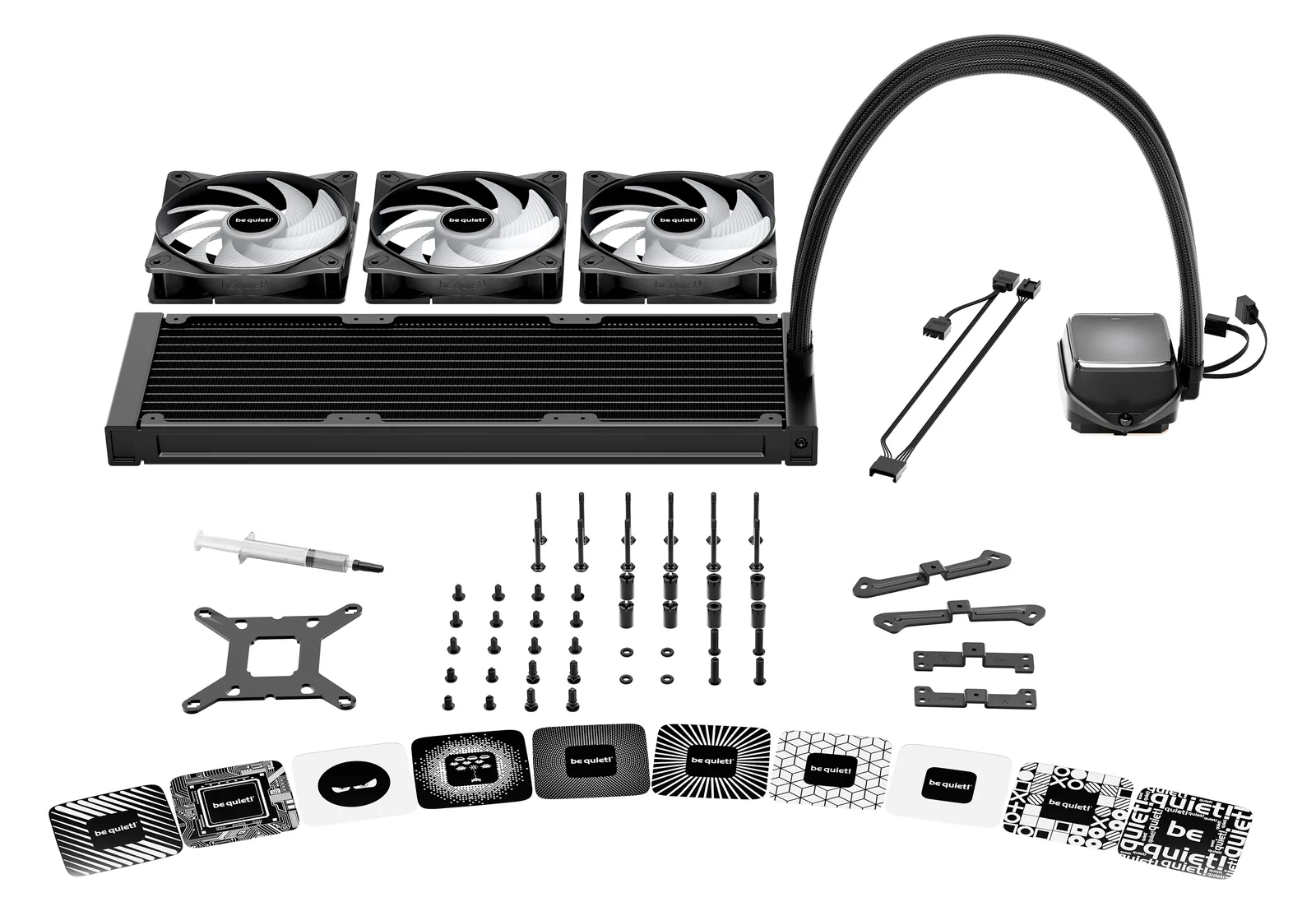 Be Quiet! Pure Loop 3 LX 360mm Wasserkühlung - AMD Sockel AM4 (Ryzen), Ansicht 3