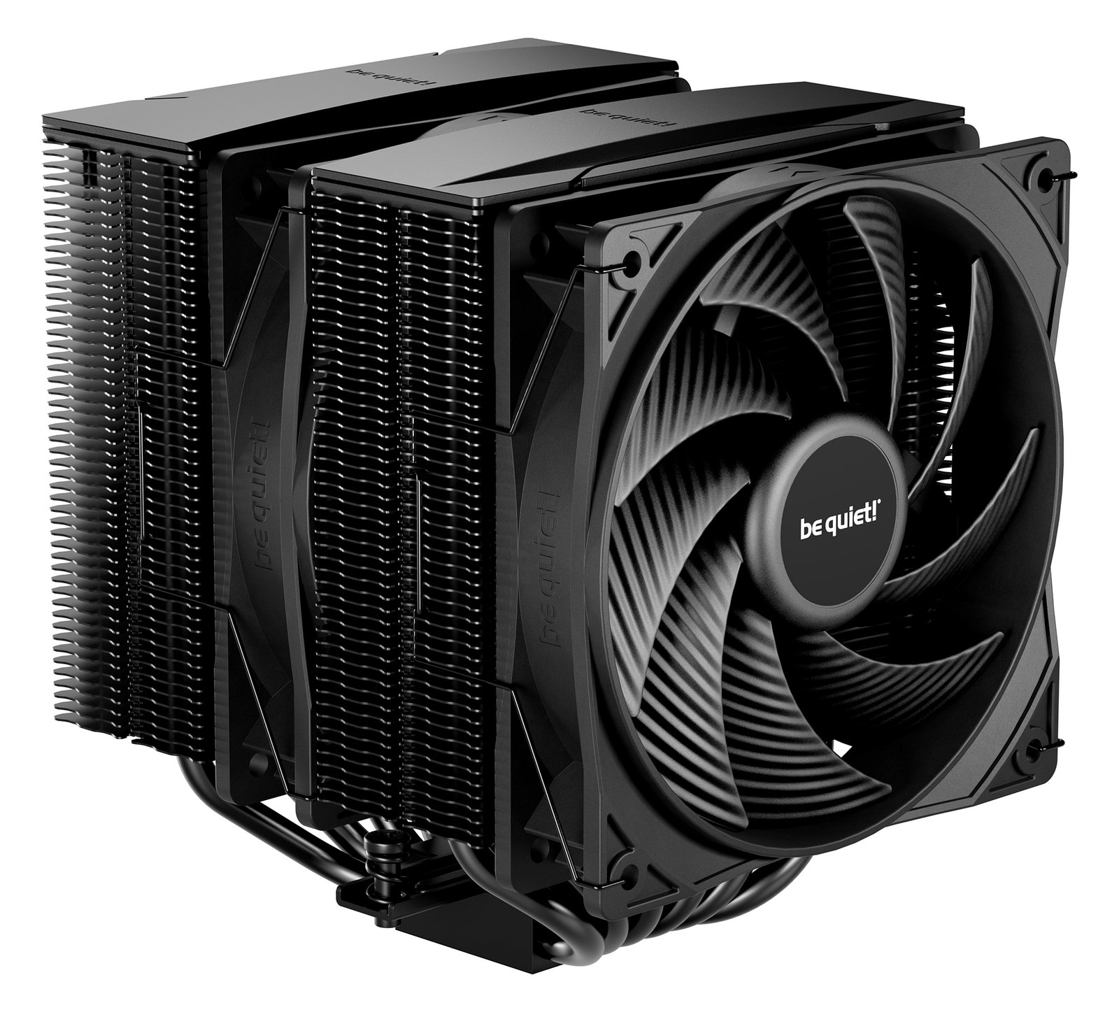 Be Quiet! Pure Rock PRO 3 Black CPU Kühler für Intel und AMD schwarz von LumaTech