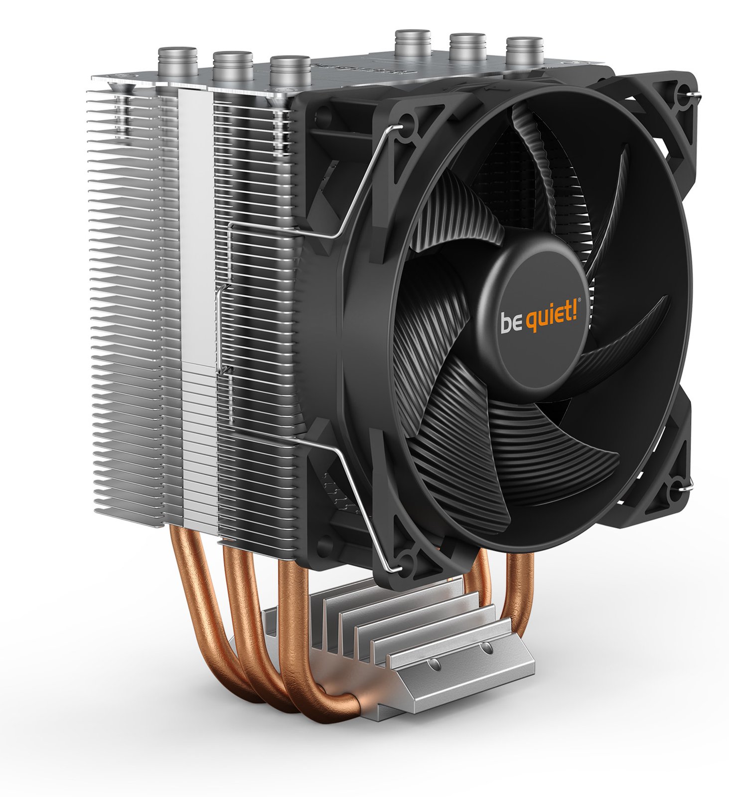 Be Quiet! Pure Rock Slim 2 - Prozessor-Luftkühler - (für: LGA1155, AM3+, LGA1150, LGA1151, AM4, LGA1200) von LumaTech