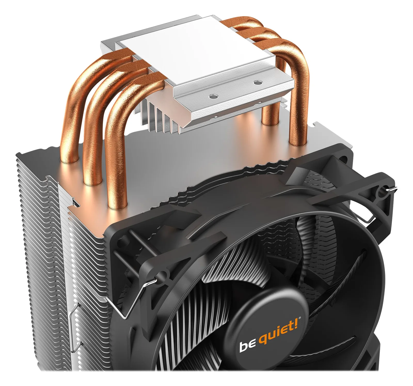 Be Quiet! Pure Rock Slim 2 - Prozessor-Luftkühler - (für: LGA1155, AM3+, LGA1150, LGA1151, AM4, LGA1200), Ansicht 3