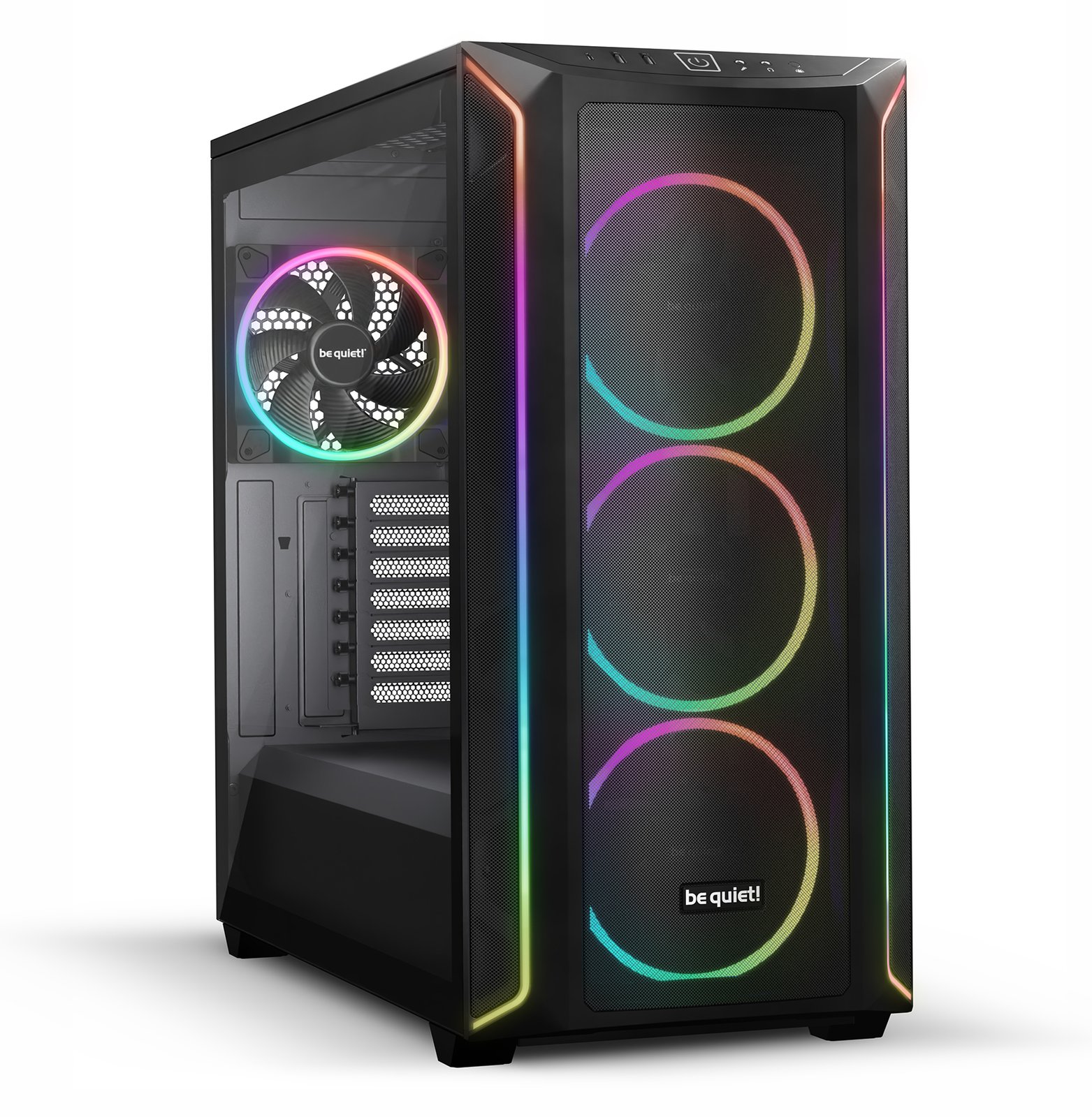 Be Quiet! SHADOW BASE 800 FX - Midi-Tower - E-ATX - Seitenteil mit Fenster (gehärtetes Glas) von LumaTech