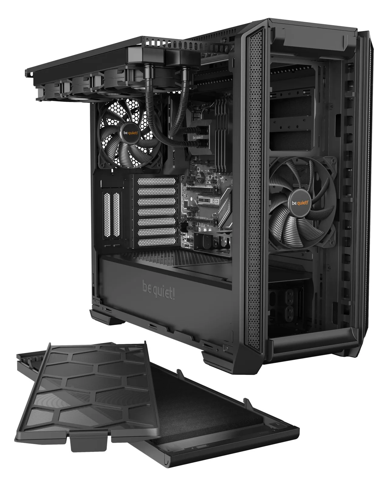 Be Quiet! Silent Base 601 - Tower - E-ATX - keine Spannungsversorgung (ATX / PS/2), Ansicht 5