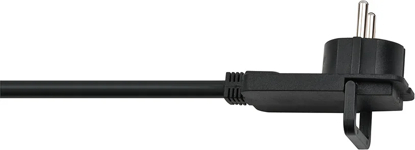 Brennenstuhl 1153100100 - 2 m - 4 AC-Ausgänge - Indoor - Schwarz - 320 mm - Schwarz, Ansicht 4