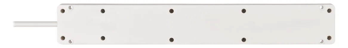 Brennenstuhl Bremounta - Steckdosenleiste - Ausgangsanschlüsse: 5 (2 x USB, 5 x Strom Typ F) - Weiß, Ansicht 3