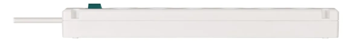 Brennenstuhl Bremounta - Steckdosenleiste - Ausgangsanschlüsse: 5 (2 x USB, 5 x Strom Typ F) - Weiß, Ansicht 4